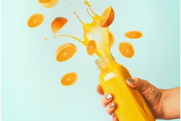 Les bienfaits de boire du jus d'orange en bouteille : bon à savoir