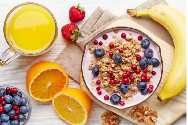 jus de fruits pour un bon équilibre alimentaire