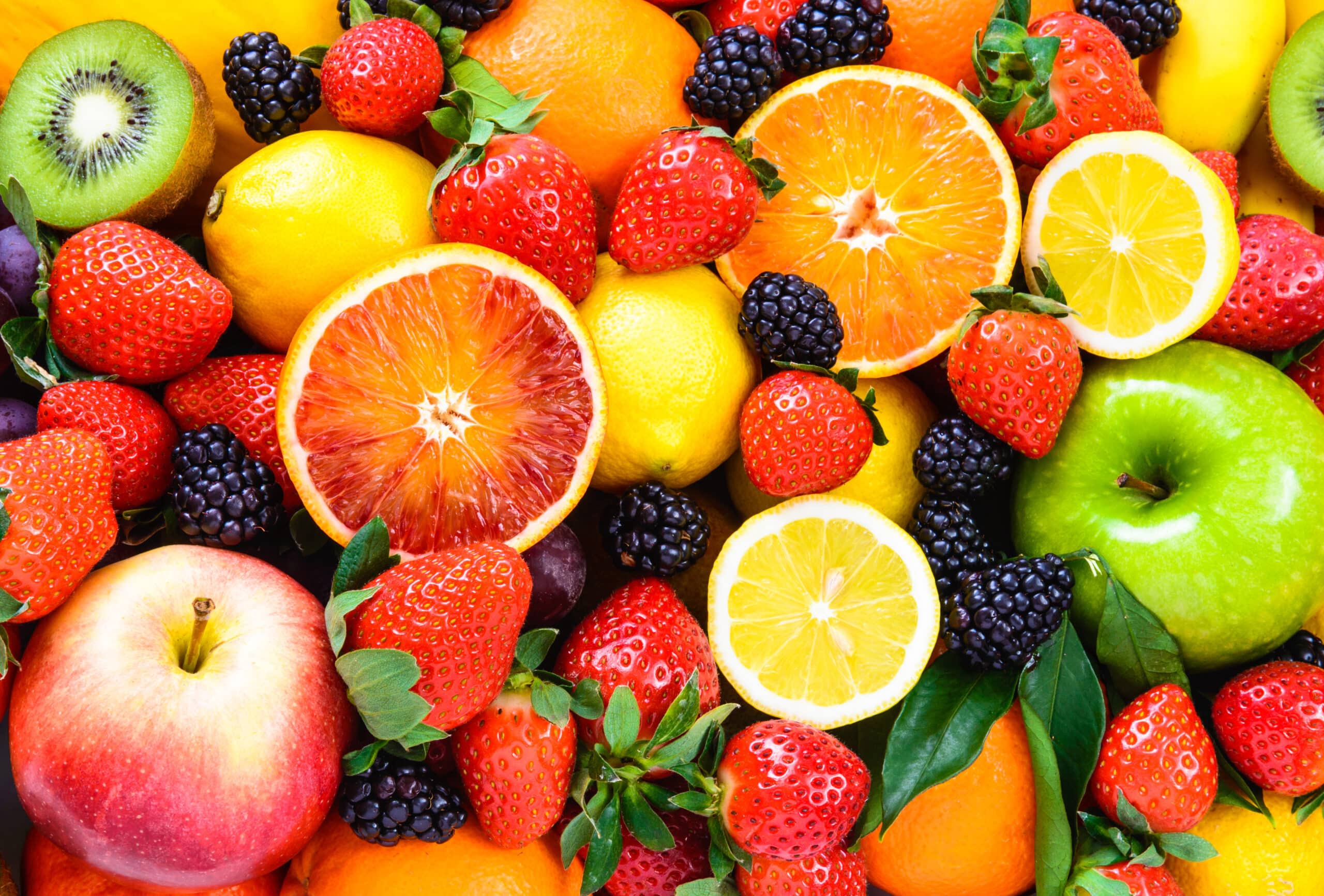 de bons fruits savoureux dans nos jus de fruits en bouteille